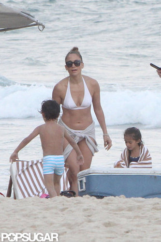 J Lo Breaks From Tour For a Bikini-Filled Afternoon With Casper J Lo Breaks From Tour For a Bikini-Filled Afternoon With Casper