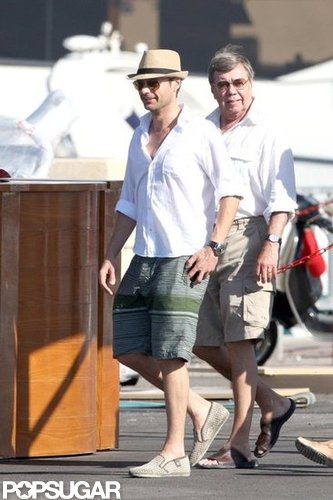 Ryan Seacrest Gets Shirtless in St.-Tropez Ryan Seacrest Gets Shirtless in St.-Tropez