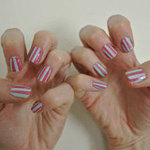 DIY Sticky Tape Manicure Using Nail Polish and Tape DIY Sticky Tape Manicure Using Nail Polish and Tape