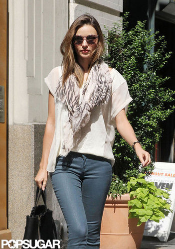 Miranda Kerr stepped out in NYC.
Miranda Kerr stepped out in NYC.