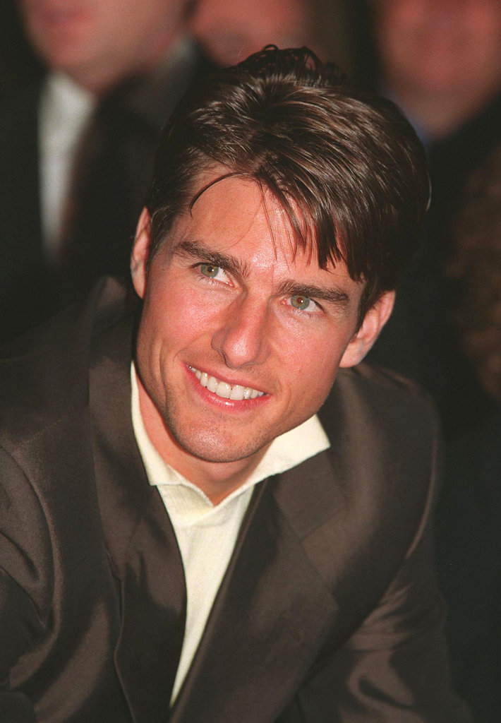 Tom Cruise gave a sexy smile while visiting the UK in June 1999.
Tom Cruise gave a sexy smile while visiting the UK in June 1999.