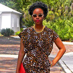 Animal Print Dress Street Style