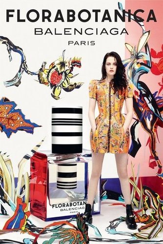Kristen Stewart's Balenciaga Florabotanica Fragrance Campaign Revealed