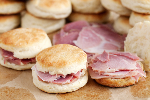 Virginia: Ham Biscuits Virginia: Ham Biscuits