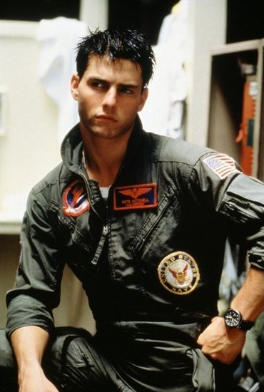 Tom Cruise in Top Gun Tom Cruise in Top Gun