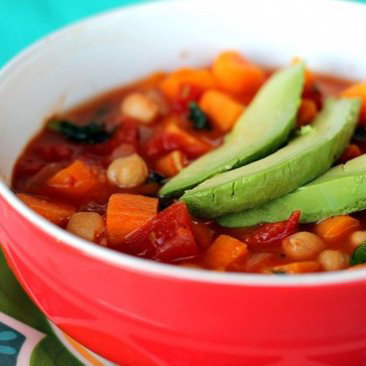 Vegan Tomato and Chickpea Soup Recipe
