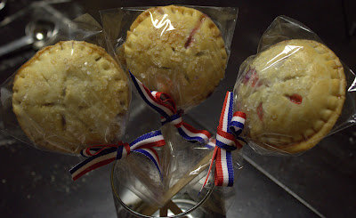 Red, White, and Blue Pie Pops