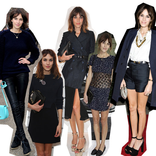 Alexa Chung's Top Ten Navy and Blue Outfits Alexa Chung's Top Ten Navy and Blue Outfits