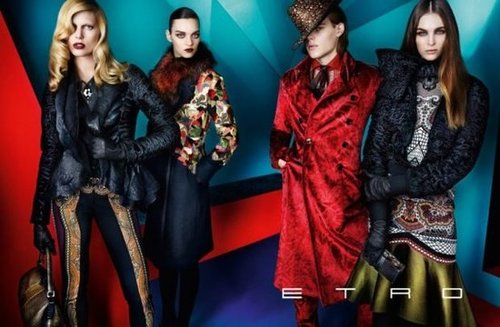 Etro Fall 2012 Ad Campaign Etro Fall 2012 Ad Campaign