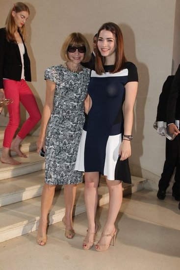 Anna Wintour and Bee Shaffer