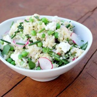 Ricotta and Pea Quinoa Recipe