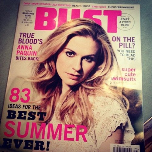 Susimay was diving into Bust magazine. She said, "Love this mag and love that my hubbie picked it up for me when he was grocery shipping. So many good things!"
Susimay was diving into Bust magazine. She said, "Love this mag and love that my hubbie picked it up for me when he was grocery shipping. So many good things!"