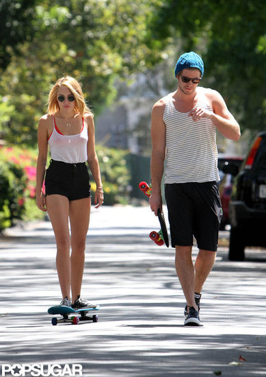 Miley Cyrus Debuts Her Blond Hair During an Adventure With Liam Hemsworth Miley Cyrus Debuts Her Blond Hair During an Adventure With Liam Hemsworth