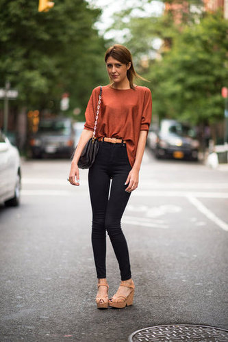 We love how high-waisted denim instantly upgraded this look with a retro feel.
Photo courtesy of Adam Katz Sinding
We love how high-waisted denim instantly upgraded this look with a retro feel.
Photo courtesy of Adam Katz Sinding