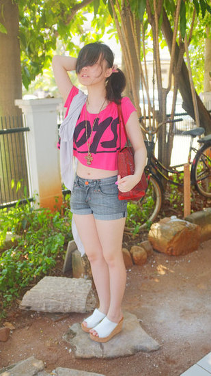 boys crop tee