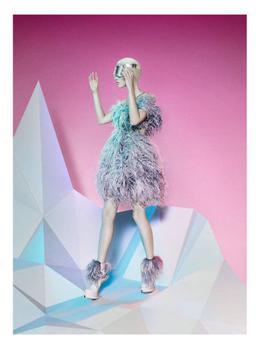 The feathered future is here, thanks to Alexander McQueen.
The feathered future is here, thanks to Alexander McQueen.