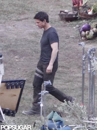 Tom Cruise filmed Oblivion on set in CA.
Tom Cruise filmed Oblivion on set in CA.