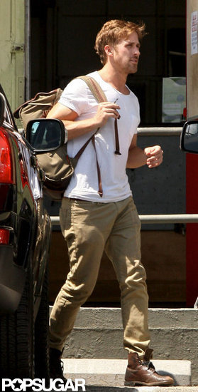 Ryan Gosling hit up the Fitness Factory. Ryan Gosling hit up the Fitness Factory.
