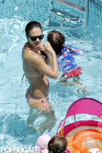 Jessica Alba Puts Her Bikini Body on Display During Pool Time in Italy Jessica Alba Puts Her Bikini Body on Display During Pool Time in Italy