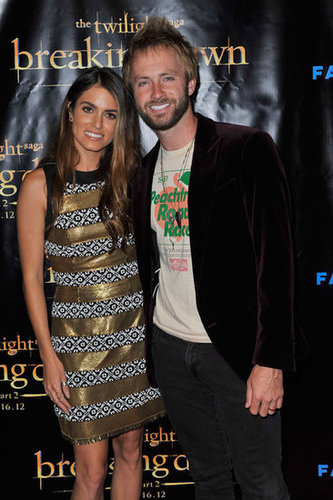 Nikki Reed and Paul McDonald stuck together at the Breaking Dawn Part 2 party at Comic-Con.
Nikki Reed and Paul McDonald stuck together at the Breaking Dawn Part 2 party at Comic-Con.
