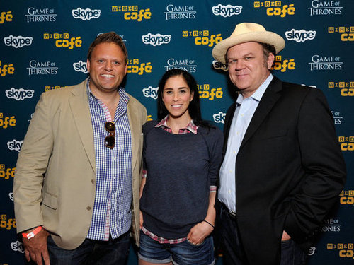 The Wreck it Ralph cast got together.
The Wreck it Ralph cast got together.