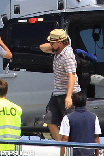Leonardo DiCaprio Touches Down in France Solo Leonardo DiCaprio Touches Down in France Solo