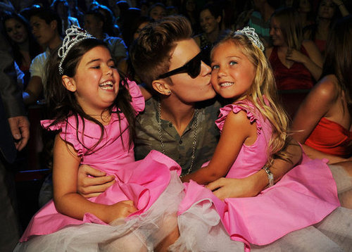 Justin Bieber has millions of fans, but from the looks of this picture, he's a big fan of tiny YouTube sensations Sophia Grace Brownlee and Rosie McClelland. Tutus, tiaras, and Bieber — this could rank among my favorite photos of the decade.
— Katie Henry, associate editor
Justin Bieber has millions of fans, but from the looks of this picture, he's a big fan of tiny YouTube sensations Sophia Grace Brownlee and Rosie McClelland. Tutus, tiaras, and Bieber — this could rank among my favorite photos of the decade.
— Katie Henry, associate editor