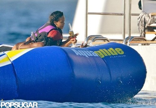 Bikini-Clad Rihanna Lets Loose on a Luxury Cruise Bikini-Clad Rihanna Lets Loose on a Luxury Cruise