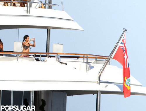 Bikini-Clad Rihanna Lets Loose on a Luxury Cruise Bikini-Clad Rihanna Lets Loose on a Luxury Cruise