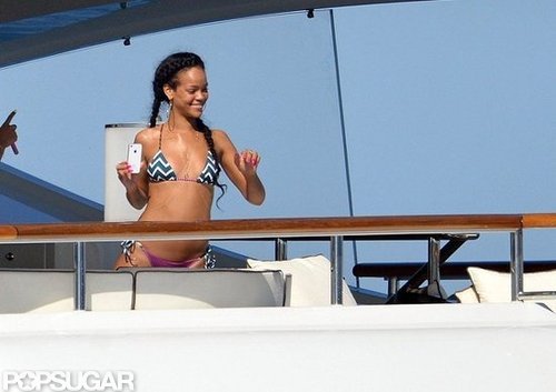 Bikini-Clad Rihanna Lets Loose on a Luxury Cruise Bikini-Clad Rihanna Lets Loose on a Luxury Cruise