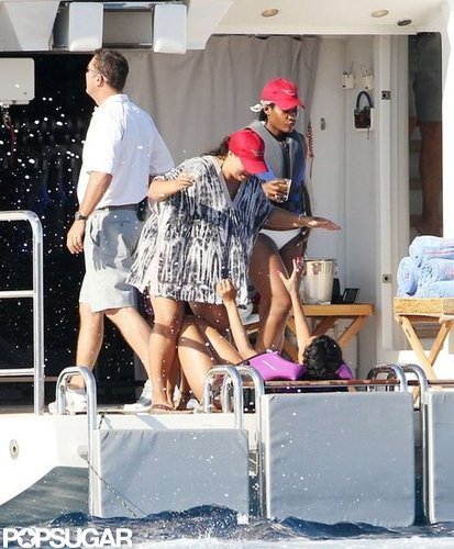 Bikini-Clad Rihanna Lets Loose on a Luxury Cruise Bikini-Clad Rihanna Lets Loose on a Luxury Cruise