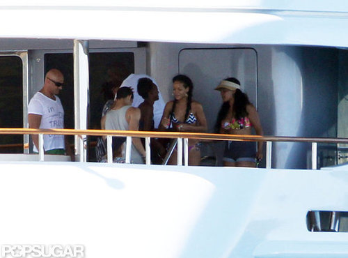 Bikini-Clad Rihanna Lets Loose on a Luxury Cruise Bikini-Clad Rihanna Lets Loose on a Luxury Cruise