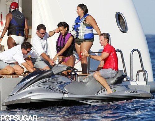 Bikini-Clad Rihanna Lets Loose on a Luxury Cruise Bikini-Clad Rihanna Lets Loose on a Luxury Cruise