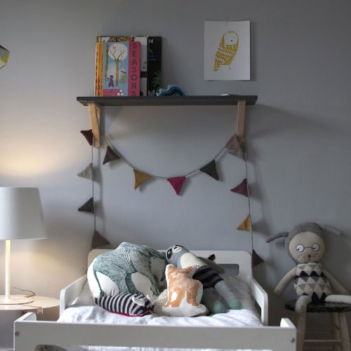 Shared Nursery For a Baby and Her Big Brother