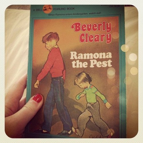 I stumbled upon Beverly Cleary's classic Ramona the Pest and just had to reread it! Just as good as I remembered it.
I stumbled upon Beverly Cleary's classic Ramona the Pest and just had to reread it! Just as good as I remembered it.