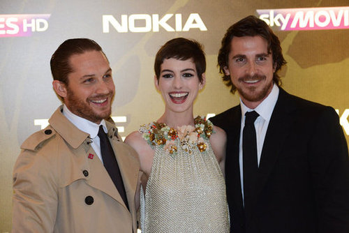 The Dark Knight Rises Stars Get Stylish For Their London Premiere The Dark Knight Rises Stars Get Stylish For Their London Premiere