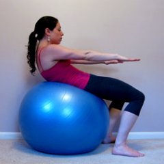 Ab Exercises Using a Ball