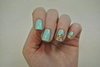 DIY Under The Sea Themed Nail Art Using Water Decals
