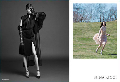 Nina Ricci Fall 2012 Ad Campaign Nina Ricci Fall 2012 Ad Campaign
