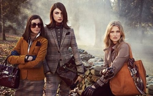 Tommy Hilfiger's Fall campaign captures traditional equestrian elegance.
Tommy Hilfiger's Fall campaign captures traditional equestrian elegance.