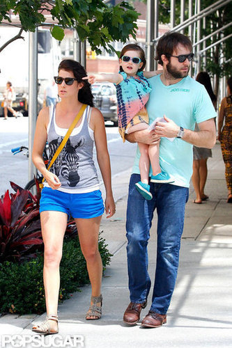 Cobie Smulders Hits NYC With Her Daughter Cobie Smulders Hits NYC With Her Daughter