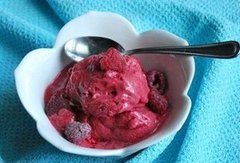 Raspberry Cabernet Sorbet