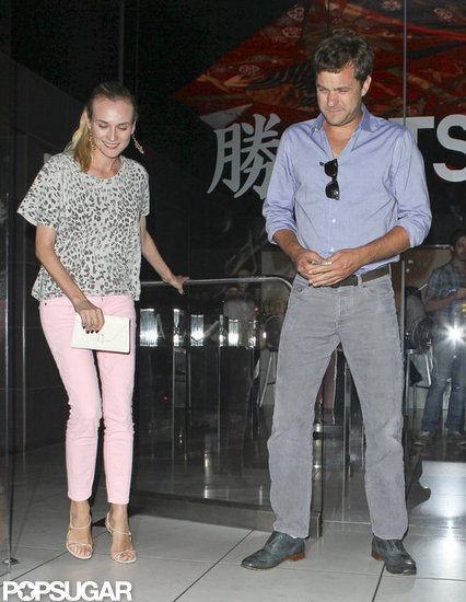 Joshua Jackson and Diane Kruger dined at Katsuya together.
Joshua Jackson and Diane Kruger dined at Katsuya together.