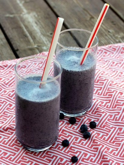 Banana Blueberry Protein Shake Banana Blueberry Protein Shake