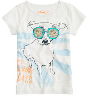 J.Crew Girl's Bow-Wow Bling Tee ($20) J.Crew Girl's Bow-Wow Bling Tee ($20)