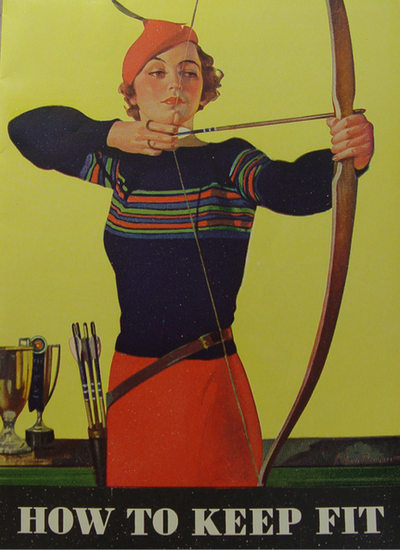 Archery is the new black.
Archery is the new black.