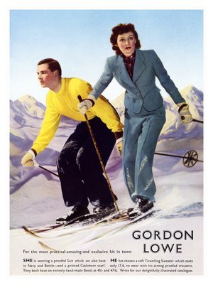 That doesn't look like the correct gear for skiing.
That doesn't look like the correct gear for skiing.