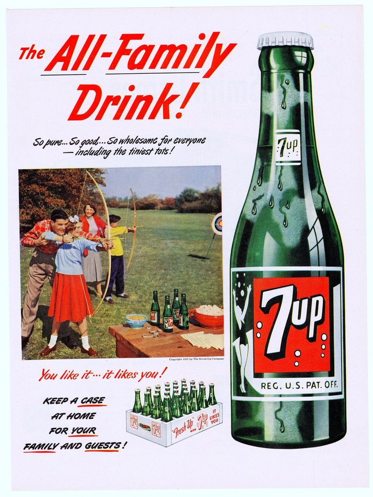 Drink 7UP. It refreshes the whole family during the hunger games.
Drink 7UP. It refreshes the whole family during the hunger games.