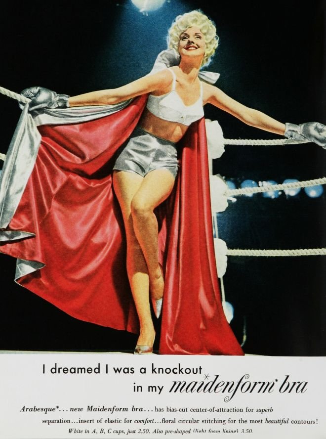 I, too, dreamed I was a knockout.
I, too, dreamed I was a knockout.