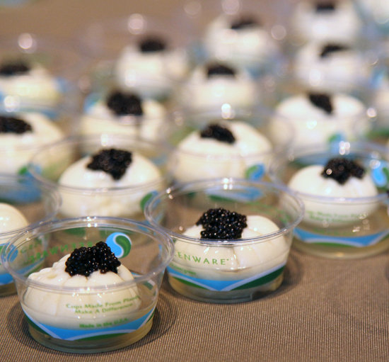 Aziza's Artichoke Preserved Lemon and Caviar Bite Aziza's Artichoke Preserved Lemon and Caviar Bite